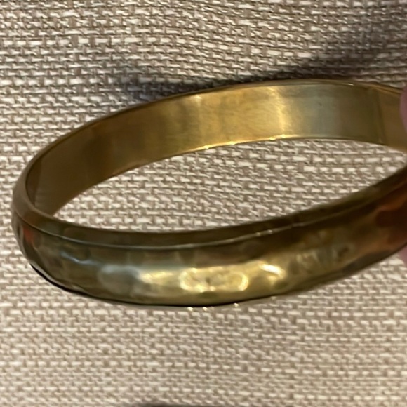 VTG : Copper Bangle Bracelet Patina Finish : Boho : Chic Style 8 inches - Picture 4 of 6